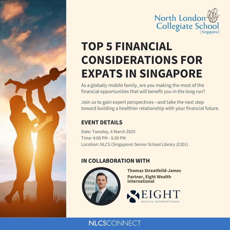NLCSConnect Talk: Top Financial Considerations for Expats in Singapore