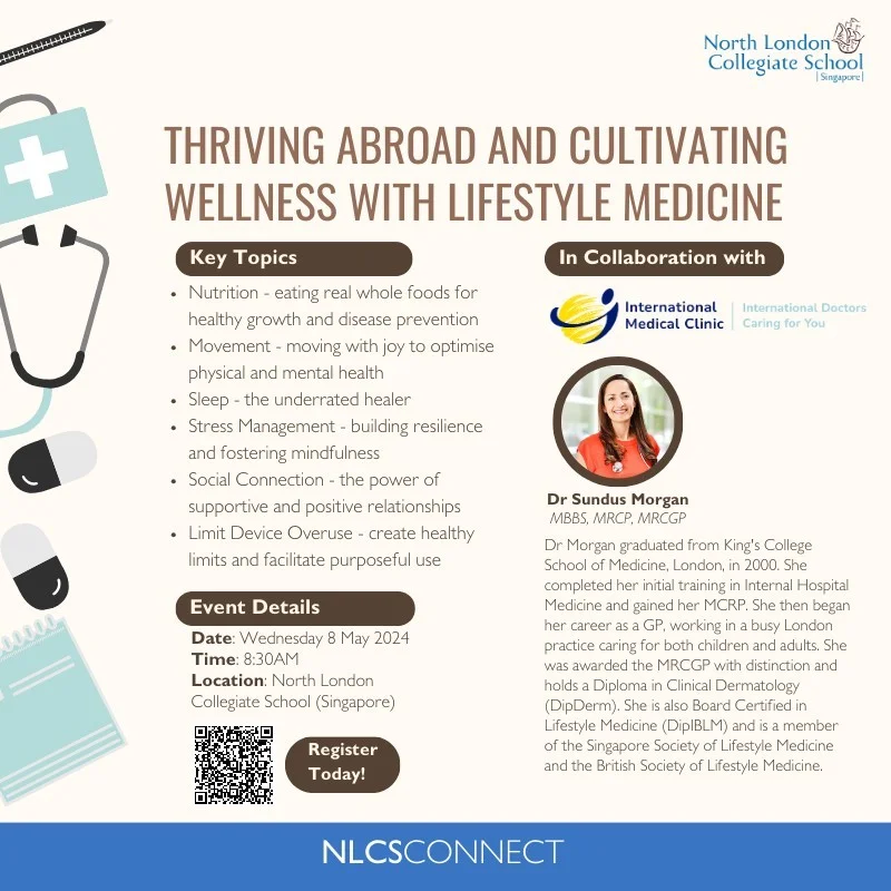 NLCSConnect Talk: A Holistic Health Approach by International Medical Clinic
